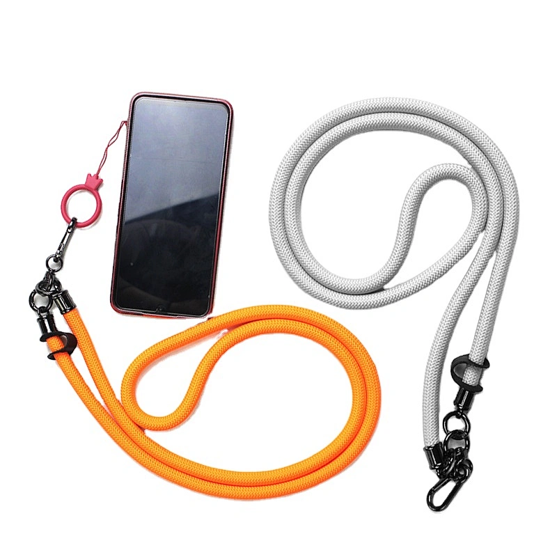 Detachable Phone Cover Holder Crossbody Shoulder Hanging Cord Neck Polyester Lanyard Rope No Beads Mobile Cell Phone Case Strap