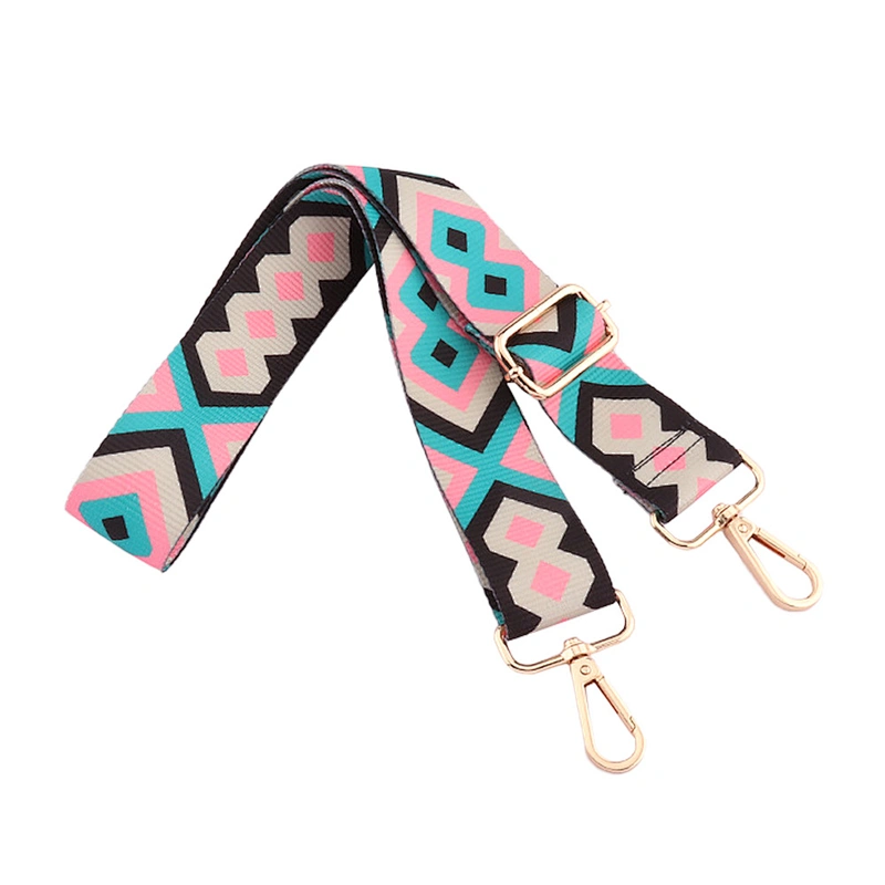 New Arrived Wide Shoulder Webbing Strap Solid Color Leather Bag Accessories Adjustable Ribbon Handbag Strap