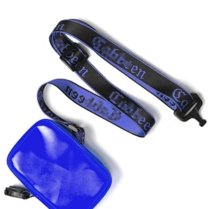 Custom Webbing Handle Crossbody Lady Single Shoulder Wide Nylon Adjustable Polyester Bag Belt Strap