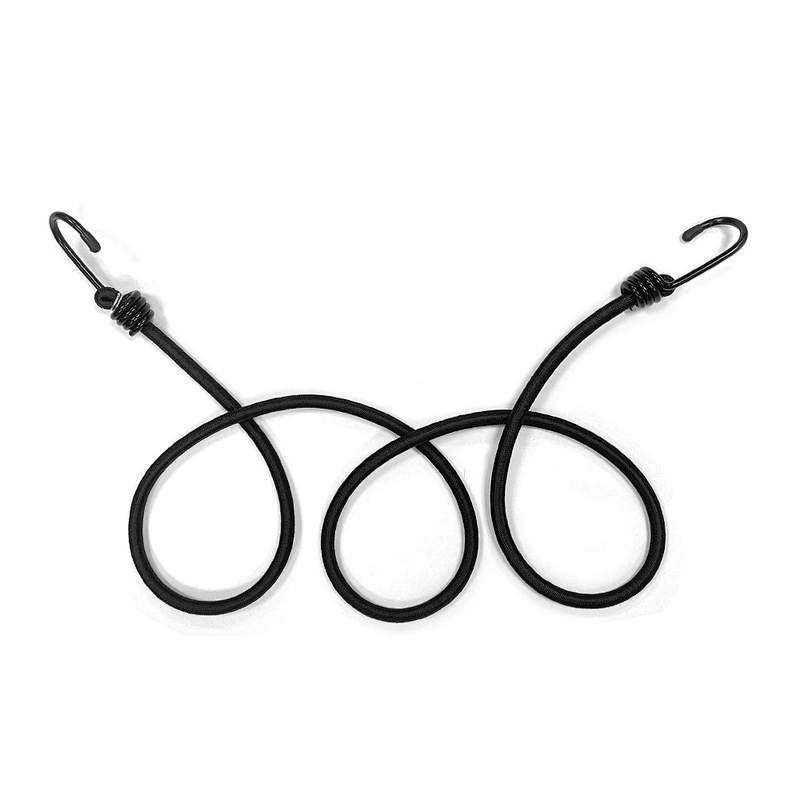 Factory wholesale round black elastic cord cords custom 1mm 2mm 4mm 8mm 10mm shock bungee elastic string cord elastic rope