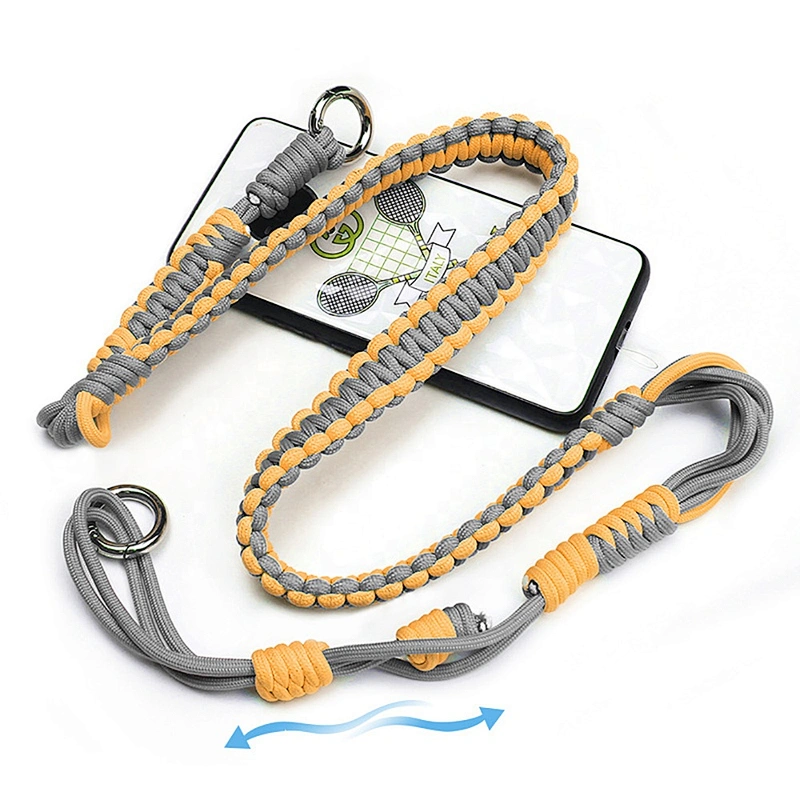 Hand-woven Strap Phone Lanyard Adjustable Detachable Neck Cord Strap And float Phone Safety Tether For All Mobile Phone Case