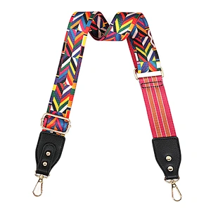2024 Custom Logo Bag Strap 5cm Wide Crossbody Strap For Handbags Replacement Adjustable Shoulder Purse Strap