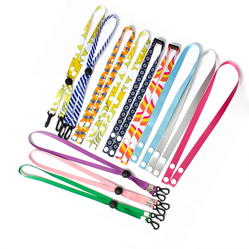 Promotional Card Holder Other Woven Tool Custom Sublimation Printed Logo Breakaway Bottle Opener Neck Polyester Lanyard