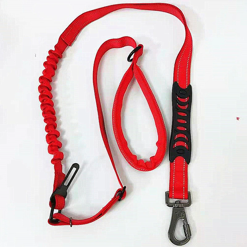 Wholesale Nylon Car Seat Safety Buckle Running Large Big Handsfree Belt Hands Free Reflective Multifunctional Pet Dog Leash