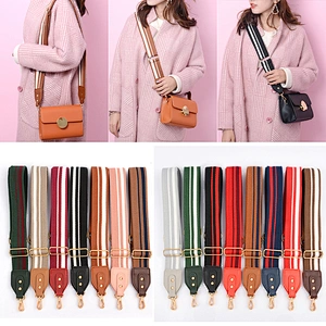 Wide Backpack Handbag Custom Adjustable Nylon Leather Lady Guitar Leopard Crossbody Custom Replacement of Bag Shoulder Strap