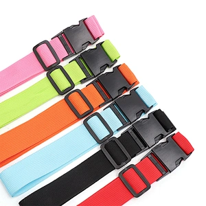 Luggage Belt Travel Lock Custom Travelling Straps For Suitcases Luggages With Buckle Tsa Approved Cable Luggage Strap