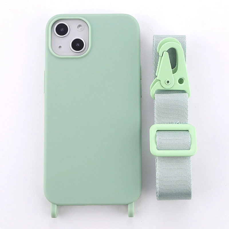 New Arrival Universal Detachable Crossbody Lanyard Rope, Necklace Phone Case Strap for iPhone 14/15, TPU Modular Case