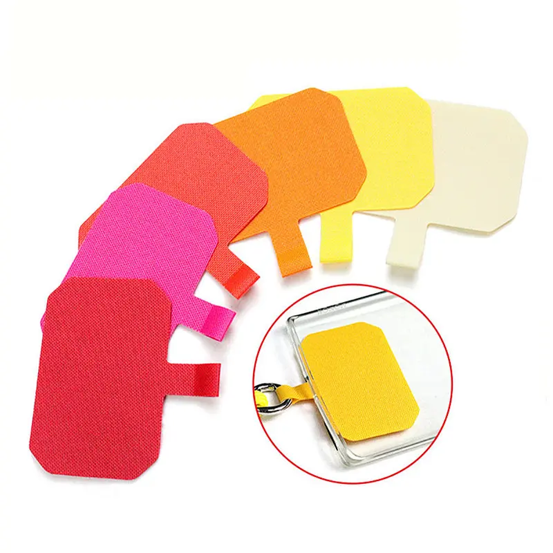 colorful nylon Mobile phone Mobile phone fixed back sticker connector Cell patch shim spacer