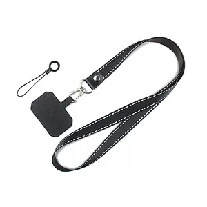 Multifunctional back strap phone cord smartphone lanyard polyester float mobile cell neck accessories