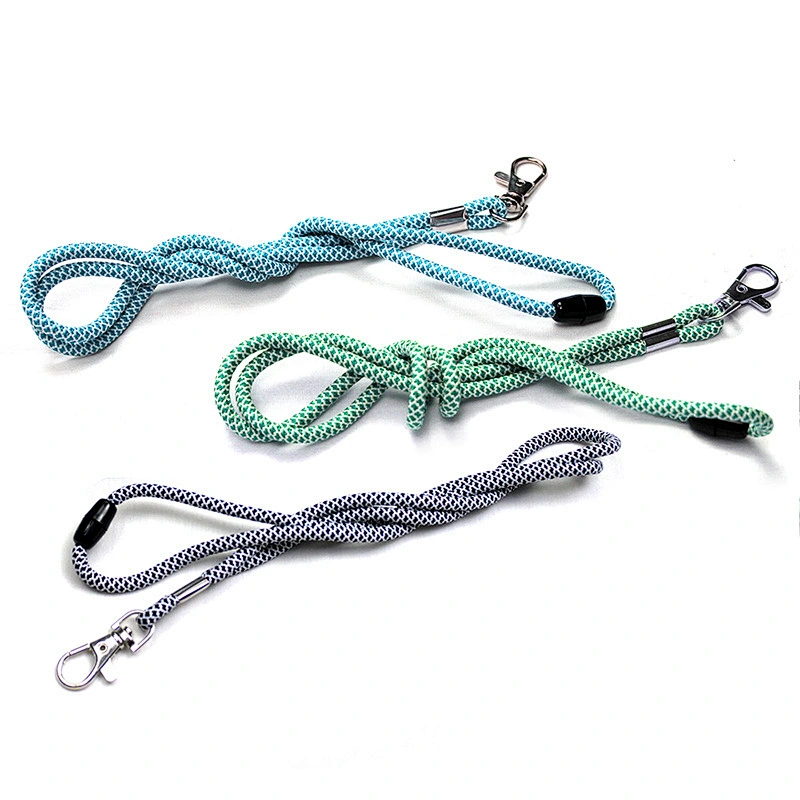 Universal Detachable Shoulder Polyester Phone Hang Neck Crossbody Mobile Lanyard Rope Cord Set Cell Patch Phone Strap