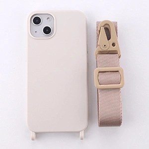 New Arrival Universal Detachable Crossbody Lanyard Rope, Necklace Phone Case Strap for iPhone 14/15, TPU Modular Case