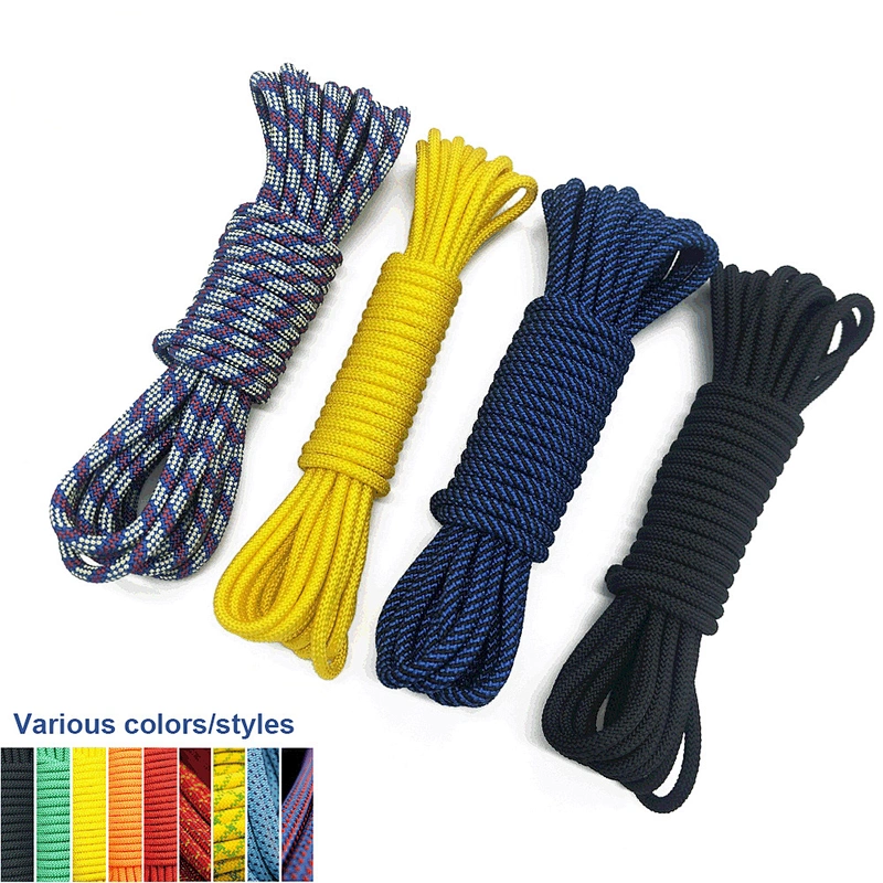 Custom Length High Strength Multi-Functional Polyester Braided Rope Foldable Single Tier Clothes Line Bathroom Wardrobe Kitchen
