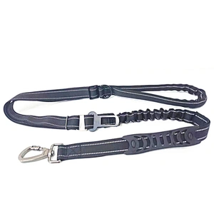 Wholesale Nylon Car Seat Safety Buckle Running Large Big Handsfree Belt Hands Free Reflective Multifunctional Pet Dog Leash
