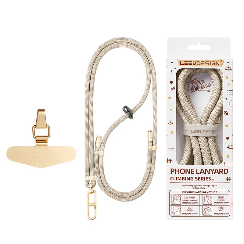 New Arrivals Universal Adjustable Phone Case Lanyard Custom Crossbody Mobile Phone Strap Rope Detachable Patch Anti-Lost