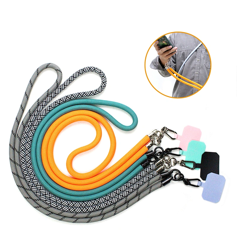 2024 New Crossbody Lanyard Case Carry Phone Case For iPhone 11 Pro With Metal Hooks