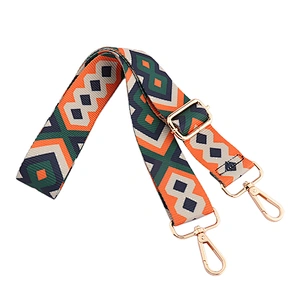 New Arrived Wide Shoulder Webbing Strap Solid Color Leather Bag Accessories Adjustable Ribbon Handbag Strap