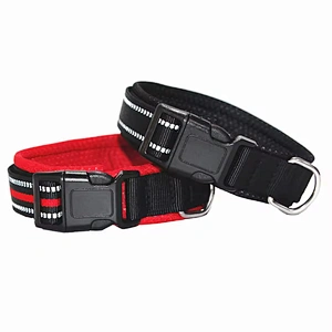 Custom Luxury Nylon Dog Collar Leash Set Reflective Puppy Training Adjustable Pet Collar Comfortable Breathable Design