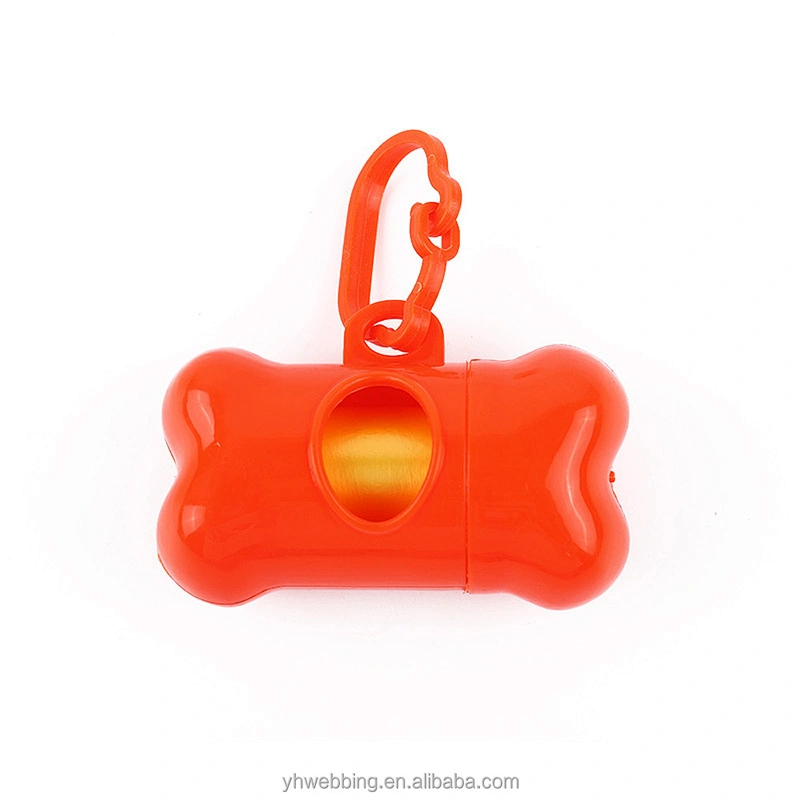 Durable Dog Poop Bag Dispenser with Upgraded Snap Hook Pet Waste Bag Holder Safe Non-Toxic PP Material Convenient and Portable