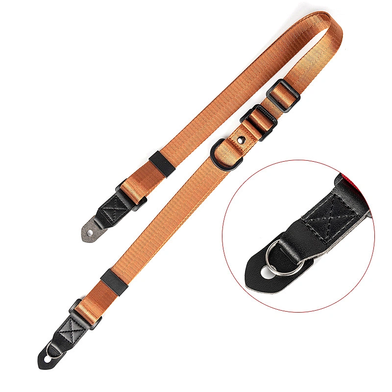 2024 Custom Printed Logo Quick Release Hand Lanyard Adjustable Shoulder Nylon Round Wrist  Neck Rope Camera Strap