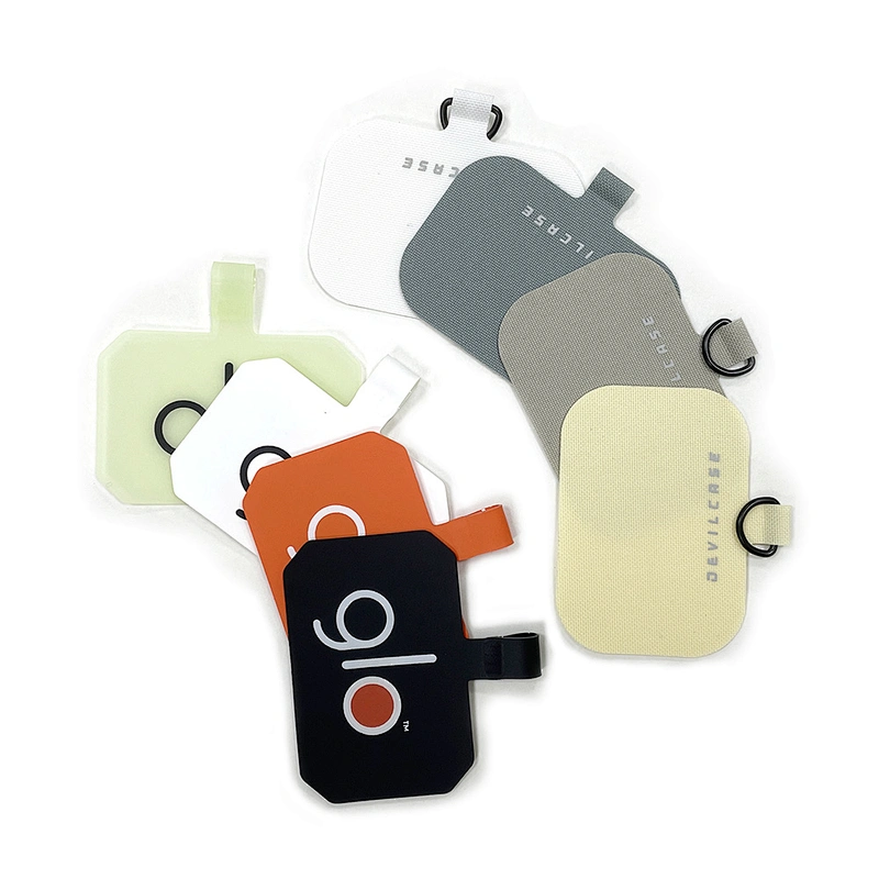 Universal Colorful Custom Color Smartphone Cellphone Phone Strap Rope Nylon TPU Mobile Cell Phone Case Lanyard Straps Patch