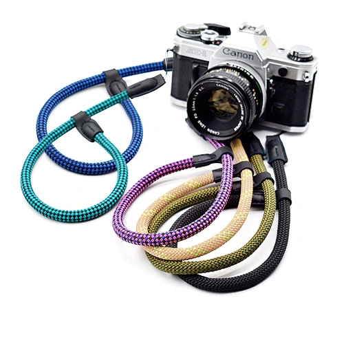 2024 Custom Quick Release Hand Lanyard Adjustable Shoulder Nylon Round Wrist  Neck Rope Camera Strap