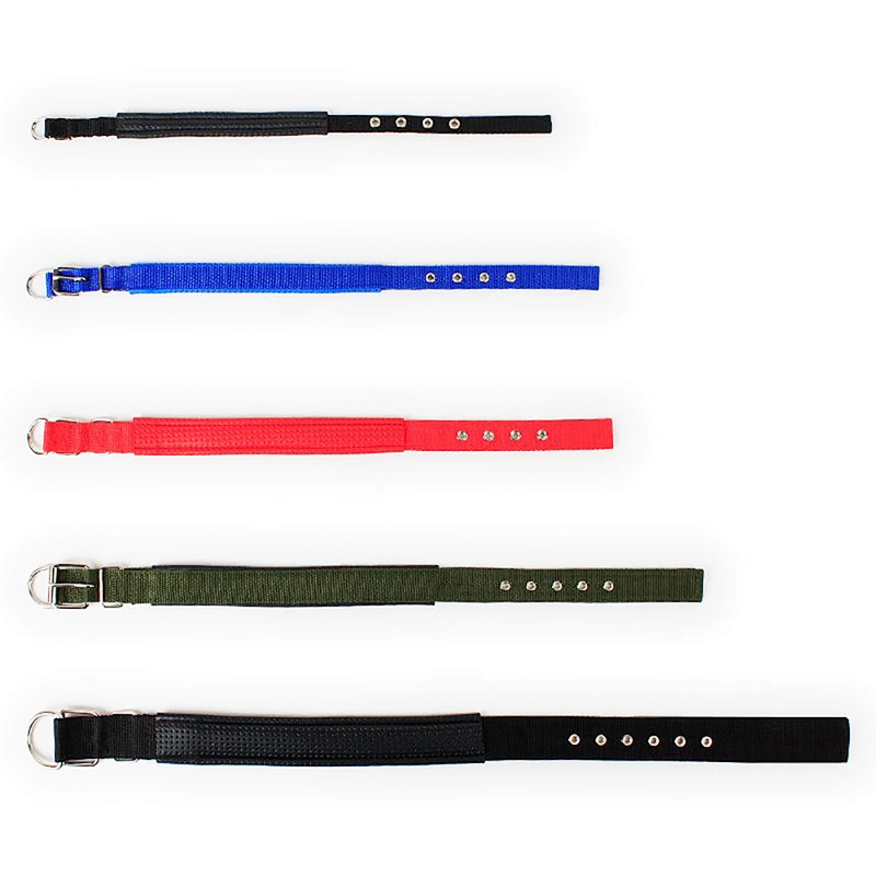 Wholesale Custom Heavy Duty Adjustable Nylon Dog Collar, Thick Wide Large Pet Collar for Big Dogs, Durable Dog Accessories