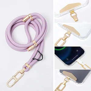 New Arrivals Universal Adjustable Phone Case Lanyard Custom Crossbody Mobile Phone Strap Rope Detachable Patch Anti-Lost