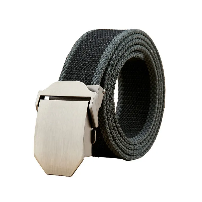 2024 Webbing Checkered Braided Women Men fabricantes mujer Factory SilkScreen Sublimated Printed Custom Nylon Canvas Fabric Belt