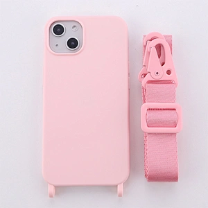 New Arrival Universal Detachable Crossbody Lanyard Rope, Necklace Phone Case Strap for iPhone 14/15, TPU Modular Case