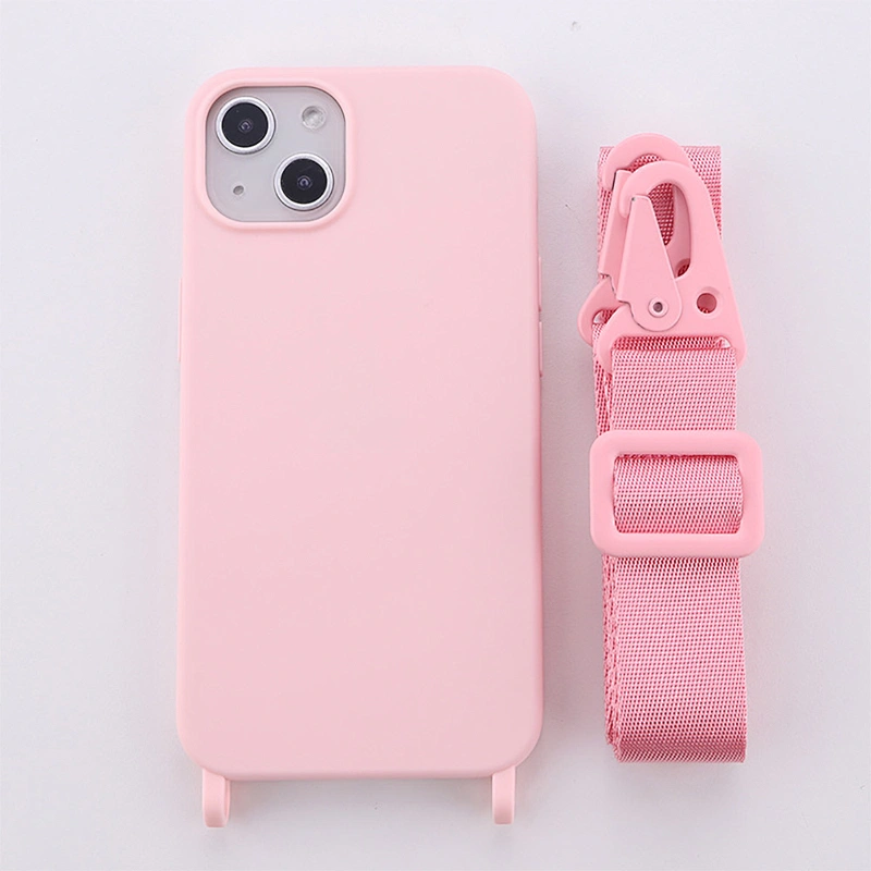 New Arrival Universal Detachable Crossbody Lanyard Rope, Necklace Phone Case Strap for iPhone 14/15, TPU Modular Case