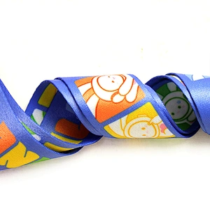 Heat transfer polyester Crossbody water bottle shoulder neck lanyard large caliber kettle strap water bottle belt