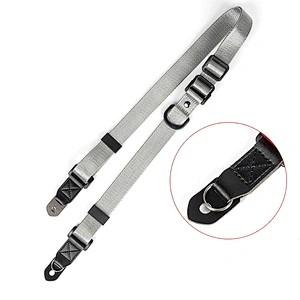 2024 Custom Printed Logo Quick Release Hand Lanyard Adjustable Shoulder Nylon Round Wrist  Neck Rope Camera Strap