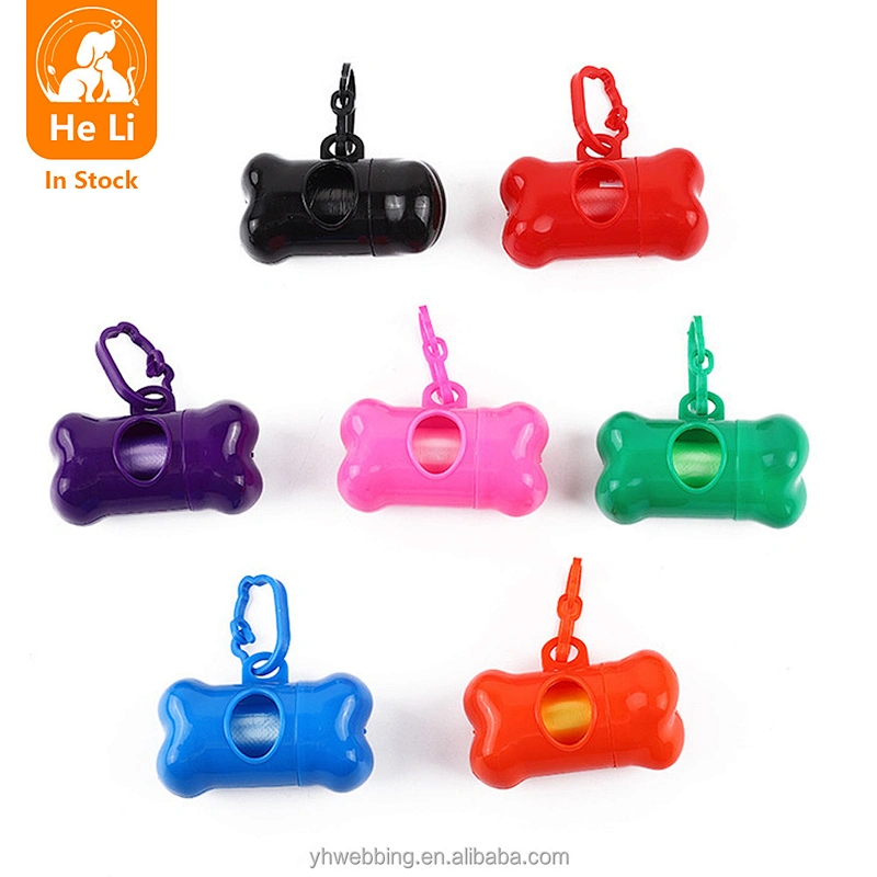 Durable Dog Poop Bag Dispenser with Upgraded Snap Hook Pet Waste Bag Holder Safe Non-Toxic PP Material Convenient and Portable