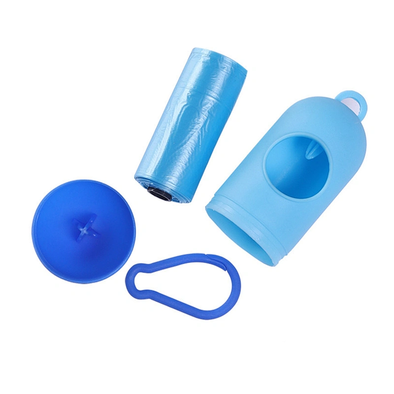 Bulk Wholesale Pill Shape Dispenser Print Factory Compostable Biodegradable Plastic Waste Garbage Pet Cat Dog Poop Bag