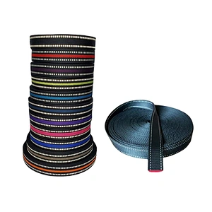 Knitted Weave Fabric Belt Reflective Custom Bag Handbag Dog Pet Leash Luggage Polyester PP Nylon Braided Woven Webbing Strap