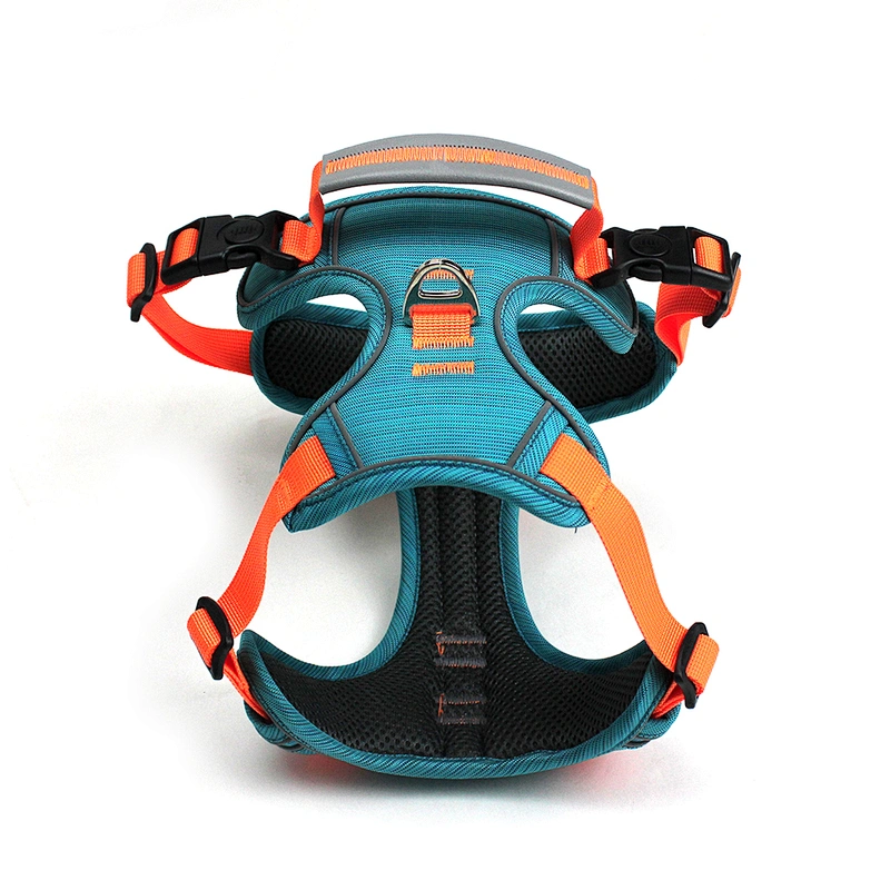 Breathable Reflective Pet Harness Strong Durable Lightweight Dog Vest Adjustable Safety Jacket for All Dogs