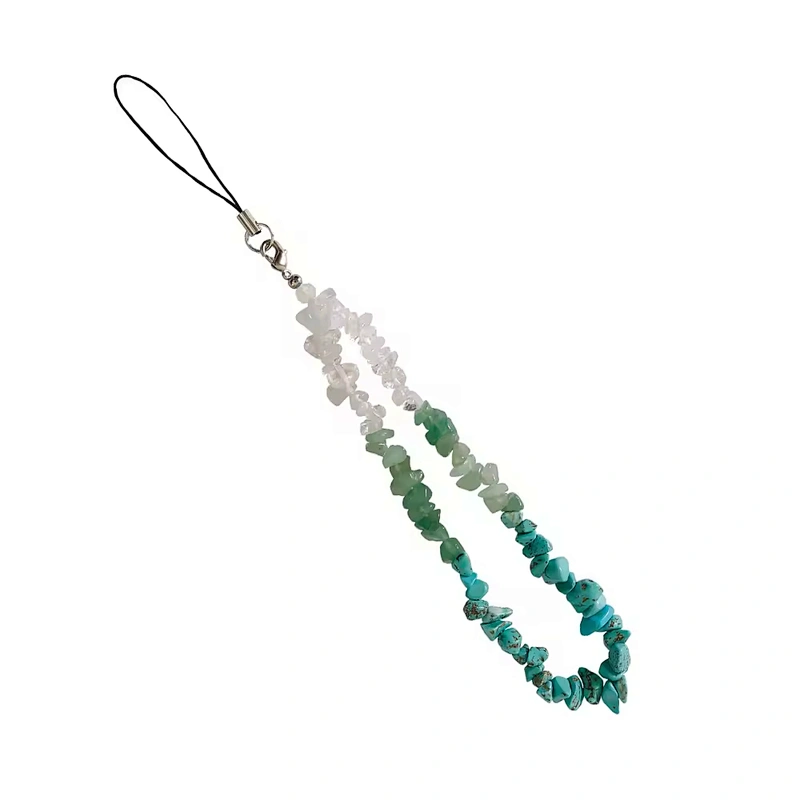 Handmade Crystal Beaded Phone Charm, Custom Pearl Beads Mobile Chain Strap, Decorative Lanyard for Cell Phone Case