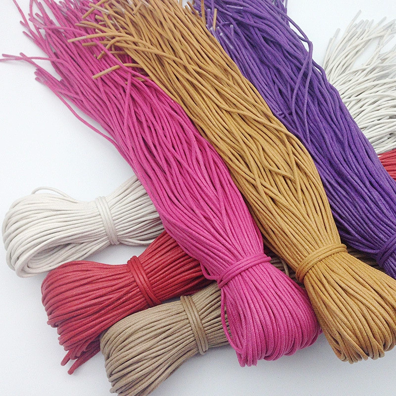 Custom Waterproof Leather Leisure Hang Tag Sling Hand Pants Sport Hat Elastic Thin Cotton Rope Round Waxing Shoe Lace Shoelace