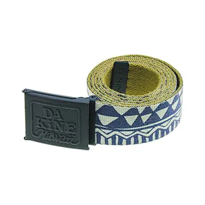 Fashion Designer Women Men Custom Polyester Imitation Nylon Polyester Canvas Waist Sublimated Print Logo Fabric Canvas Belt