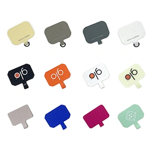 Universal Colorful Custom Color Smartphone Cellphone Phone Strap Rope Nylon TPU Mobile Cell Phone Case Lanyard Straps Patch