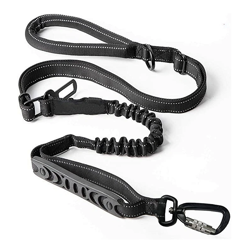 Wholesale Nylon Car Seat Safety Buckle Running Large Big Handsfree Belt Hands Free Reflective Multifunctional Pet Dog Leash