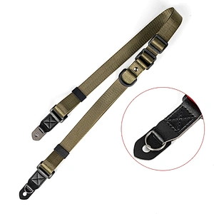 2024 Custom Printed Logo Quick Release Hand Lanyard Adjustable Shoulder Nylon Round Wrist  Neck Rope Camera Strap