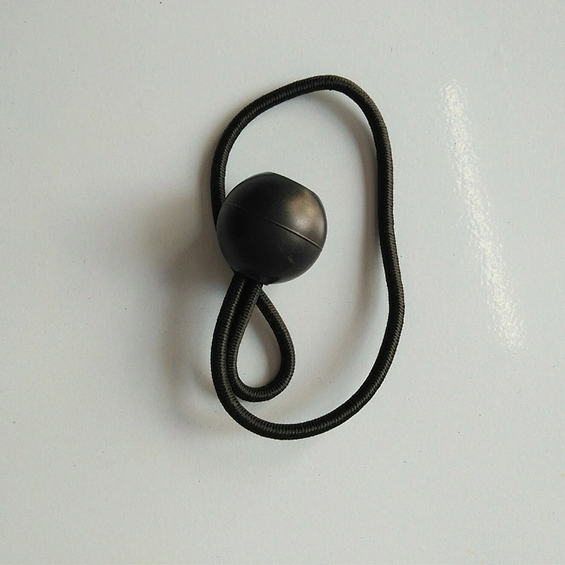 Wholesale 4mm 5mm Tarp Tie Down Strap Canopy Camping Fixed Trampoline Tent Plastic Ball Head Elastic Bungee Rope Cord