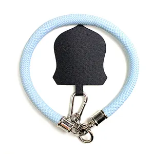 2024 Luxury Designer Adjustable Tab Patch Sling Rope Cord Lanyard Hand Wrist Phone Straps For Phone