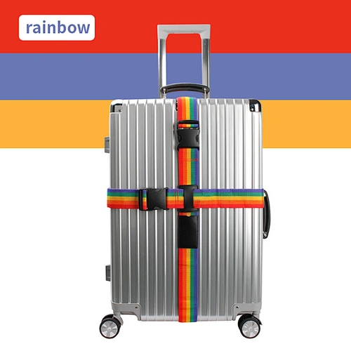 2024 Factory wholesale polyester nylon sling luggage straps easy to disassemble for travel