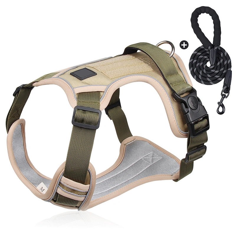 Best selling summer breathable mesh cloth cool neck adjustable harness color can be customized dog harness