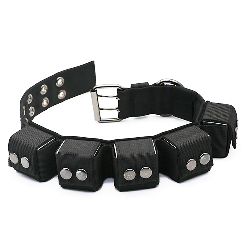 Training Heavy Duty Large Big Weight Ingots Muscle Exercise Nylon High Density Polyester Webbing Eyelet Pet Dog Collar