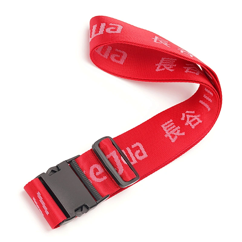 2024 Luggage Belt Travel Lock Custom Travelling Straps For Suitcases Luggages With Buckle  Approved Cable Luggage Strap
