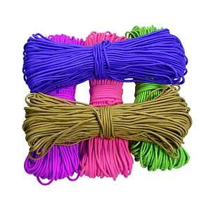 Color Custom Outdoor Binding Handle Clothesline Round Packing Tent Woven 10mm 6mm Braided Polyester PP Nylon Cord Leash Rope