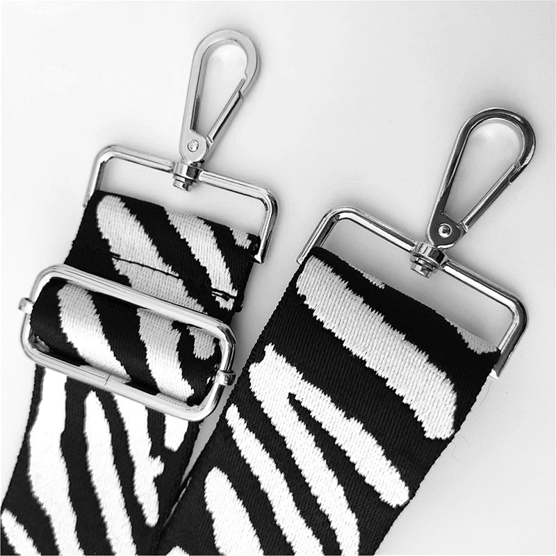 2024 Wide Backpack Handbag Custom Adjustable Nylon Leather Lady Custom Replacement of Bag Shoulder Strap